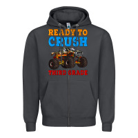 Smoke ready to crush third grade Zipper Hoodie - Artiststas
