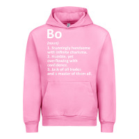 Fuchsia Pink BO Definition Personalized Name Funny Birthday Gift Idea Urban Hoodie - longCreatives