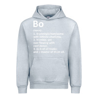 Heather Grey BO Definition Personalized Name Funny Birthday Gift Idea Urban Hoodie - longCreatives