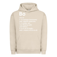 Pigment French Oak BO Definition Personalized Name Funny Birthday Gift Idea Urban Hoodie - longCreatives