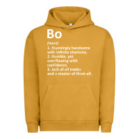 Pigment Peanut Butter BO Definition Personalized Name Funny Birthday Gift Idea Urban Hoodie - longCreatives