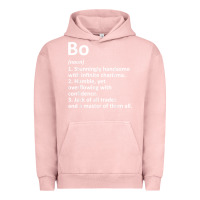 Pigment Salmon BO Definition Personalized Name Funny Birthday Gift Idea Urban Hoodie - longCreatives