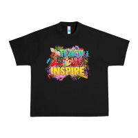 Black teach love inspire Urban Heavy Tee - CowGirlArtShop