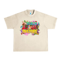 Sandshell teach love inspire Urban Heavy Tee - CowGirlArtShop