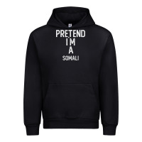 Black pretend i`m a somali shirt funny halloween Urban Hoodie - longCreatives