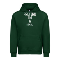 Forest Green pretend i`m a somali shirt funny halloween Urban Hoodie - longCreatives