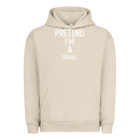 Pigment French Oak pretend i`m a somali shirt funny halloween Urban Hoodie - longCreatives