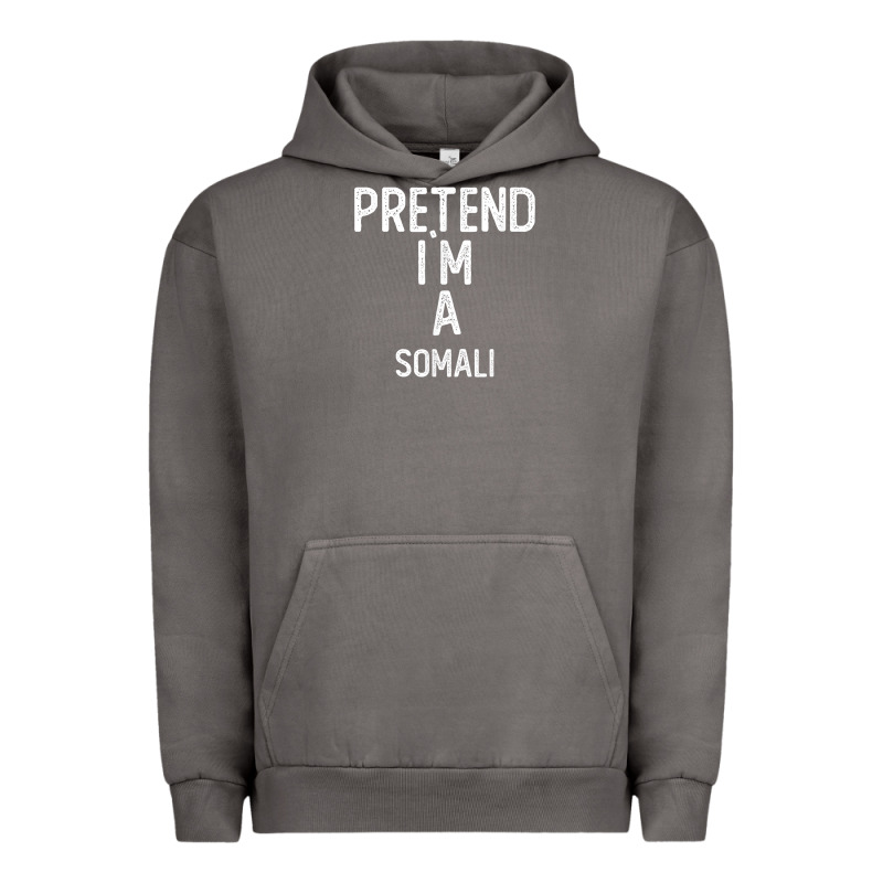 Pretend I`m A Somali Shirt Funny Halloween Urban Hoodie by longCreatives | Teevron