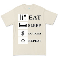 Bone Tax Day Eat Sleep Do Taxes Repeat Gift Premium Tee - Bettercallsaul