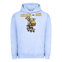 Pigment Grape Ice skate or die funny skeleton skating skater halloween costume Urban Hoodie - longCreatives
