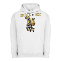 Pigment Lunar Rock skate or die funny skeleton skating skater halloween costume Urban Hoodie - longCreatives