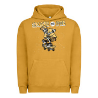 Pigment Peanut Butter skate or die funny skeleton skating skater halloween costume Urban Hoodie - longCreatives
