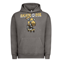 Pigment Tornado skate or die funny skeleton skating skater halloween costume Urban Hoodie - longCreatives