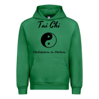 Emerald Tai Chi T, Meditation In Motion, Martial Arts Gift Urban Hoodie - longCreatives
