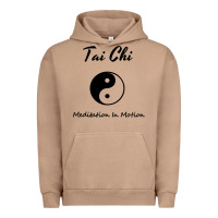 Pigment Burro Tai Chi T, Meditation In Motion, Martial Arts Gift Urban Hoodie - longCreatives