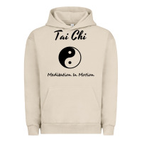 Pigment French Oak Tai Chi T, Meditation In Motion, Martial Arts Gift Urban Hoodie - longCreatives