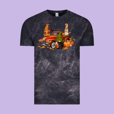 Fall Gnome Truck Vintage Tee Designed By Cowgirlartshop