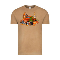Vintage Camel fall gnome truck Vintage Tee - CowGirlArtShop