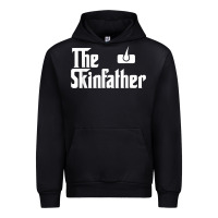 Black The Skin Father Funny Dermatology Dermatologist Gift Urban Hoodie - longCreatives