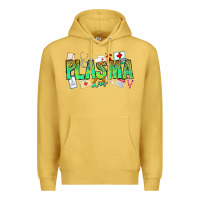 Antique Gold plasma lab Premium Hoodie - CowhideDigitalArt