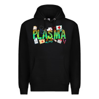 Black plasma lab Premium Hoodie - CowhideDigitalArt