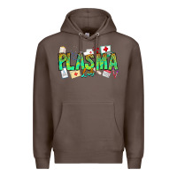 Coffee plasma lab Premium Hoodie - CowhideDigitalArt
