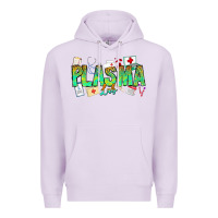 Lilac plasma lab Premium Hoodie - CowhideDigitalArt