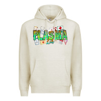 Oatmeal Heather plasma lab Premium Hoodie - CowhideDigitalArt