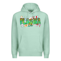 Seafoam plasma lab Premium Hoodie - CowhideDigitalArt