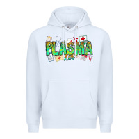 White plasma lab Premium Hoodie - CowhideDigitalArt