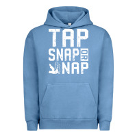 Pigment Pebble Blue Tap Snap Or Nap Jiu Jitsu Hoodie Brazilian BJJ Gifts Urban Hoodie - longCreatives