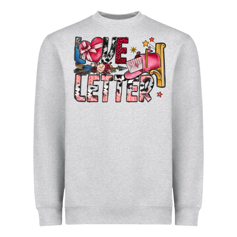 Love Letter Heavyweight Sweatshirt by SublimationCraftShop | Teevron