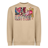 Mushroom Love Letter Heavyweight Sweatshirt - SublimationCraftShop