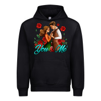 Black you and me Urban Hoodie - AdoDesignShop