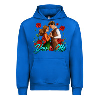 Cobalt you and me Urban Hoodie - AdoDesignShop