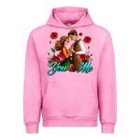 Fuchsia Pink you and me Urban Hoodie - AdoDesignShop