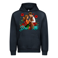 Navy you and me Urban Hoodie - AdoDesignShop