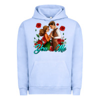 Pigment Grape Ice you and me Urban Hoodie - AdoDesignShop