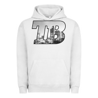 Pigment Lunar Rock TB Tampa Bay City Skyline of Tampa Bay, Florida Urban Hoodie - longCreatives