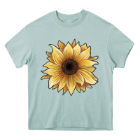 Arona watercolor sunflower Heavy Core Tee - JahusDesignShop