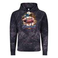 Cloud Black Baseball lips Vintage Hoodie - HowdyJamesFarm