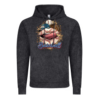 Vintage Black Baseball lips Vintage Hoodie - HowdyJamesFarm