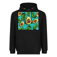 Black avacadoblue tumbler Heavyweight Hoodie - BarkalooDesign
