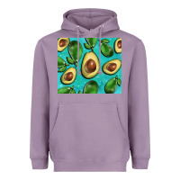 Lavender avacadoblue tumbler Heavyweight Hoodie - BarkalooDesign