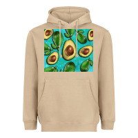 Mushroom avacadoblue tumbler Heavyweight Hoodie - BarkalooDesign