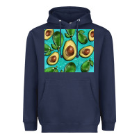 Navy avacadoblue tumbler Heavyweight Hoodie - BarkalooDesign
