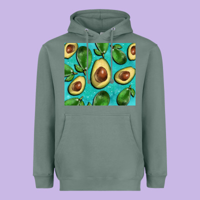 Avacadoblue Tumbler Heavyweight Hoodie Designed By Barkaloodesign