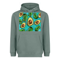 Sage avacadoblue tumbler Heavyweight Hoodie - BarkalooDesign