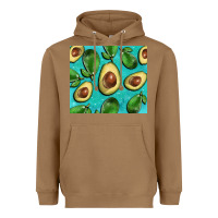 Toasted Coconut avacadoblue tumbler Heavyweight Hoodie - BarkalooDesign