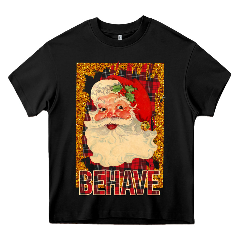 Behave Santa Heavy Core Tee by Bettercallsaul | Teevron